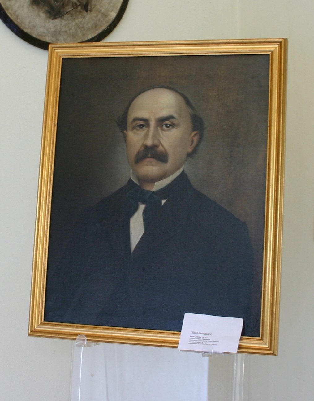 Luigi Carlo Farini's portrait, Museo Civico, Russi, Italy - 02.JPG
